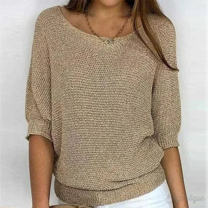 Hollisia | Relaxed Knit Top